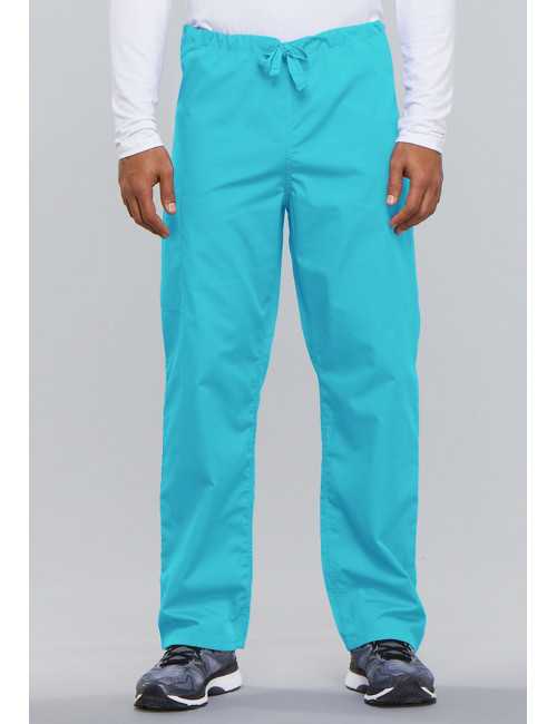 Pantalon médical cordon Unisexe, Cherokee Workwear Originals (4100) turquoise face