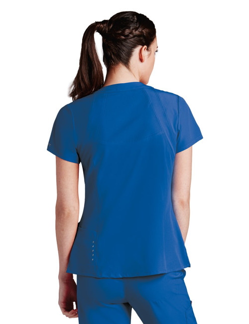 Blouse médicale Femme, Barco One (5105) bleu royal dos