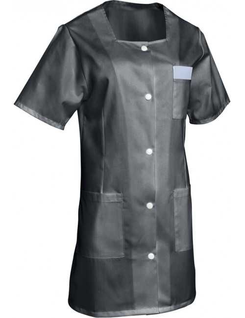 Blouse médicale Femme couleur manches courtes Marina, SNV (MARCP000) couleur anthracite