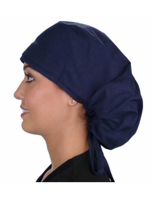Générique Calot Chirurgien Femme Chirurgical Accessoire Réglable Respirant  Lavable Cheveux Long Bonnet système de Fermeture Cotone