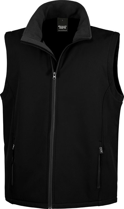 sleeveless softshell jacket