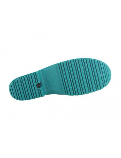 Sabot Médical Autoclavable Teal blue, "Oxyclog", Oxypas