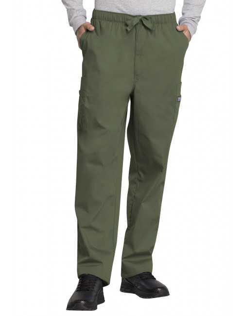 Cherokee Workwear #WW190-Hunter Green. Men's Tapered Leg Drawstring Cargo  Pant. Live Chat for Discount Codes | Hi Visibility Jackets | Dickies | Ogio  Bags | Suits | Carhartt