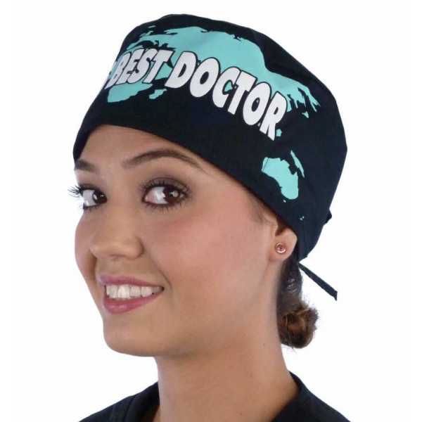 Gorro medico "World's Best Doctor" (210-3092)