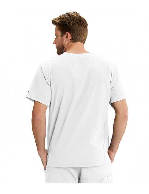 Blouse médicale homme, Barco One (BOT040) blanc dos