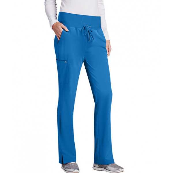 Pantalon médical Femme, Barco One (5206) bleu royal face