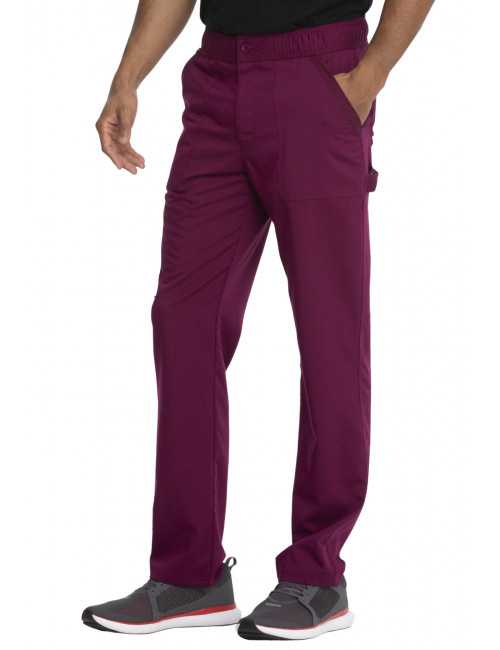 Pantalon Médical Homme, Dickies "Balance" (DK220) bordeaux droite