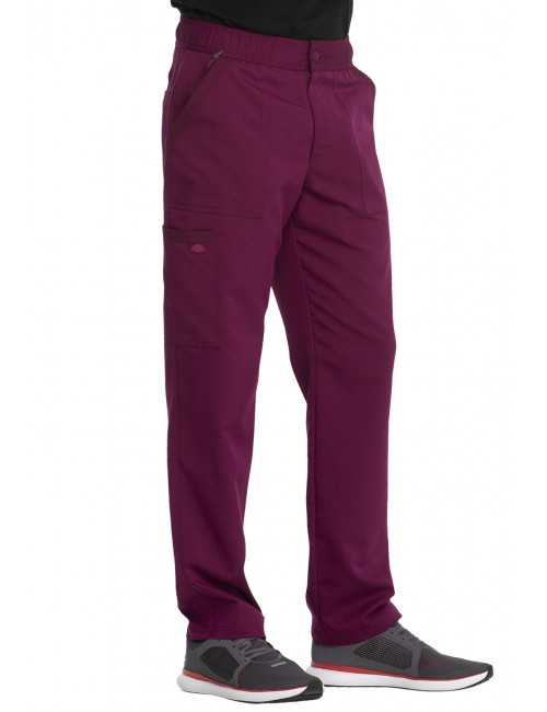 Pantalon Médical Homme, Dickies "Balance" (DK220) bordeaux gauche