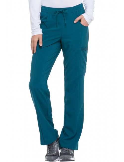 Pantalon Médical Femme, Dickies, "EDS Essentials" (DKE010) vert caraibe face