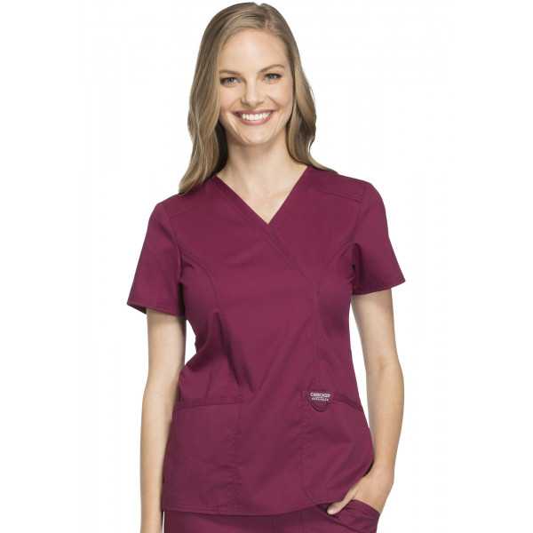 Women's Medical Scrub Polo Collar, Cherokee, "Revolution" Collection (WWE610)