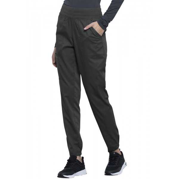 Pantalon médical Femme slim, Cherokee, Collection "Revolution" (WWE011) gris anthracite droite