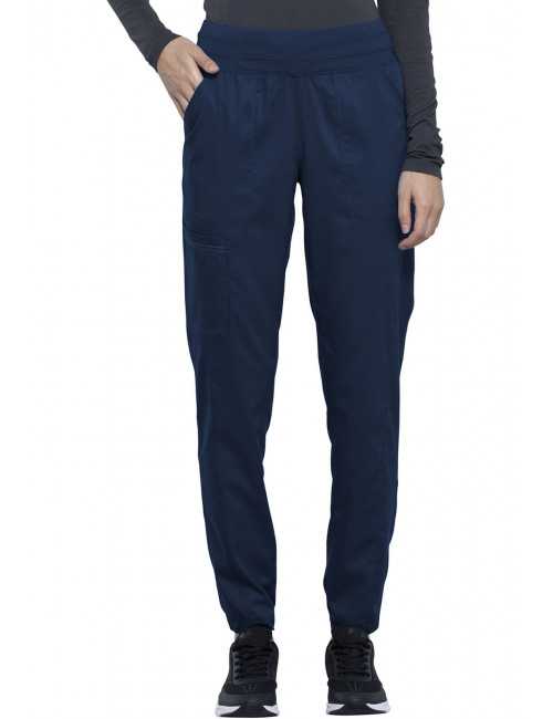 Pantalon médical Femme slim, Cherokee, Collection "Revolution" (WWE011) bleu marine face