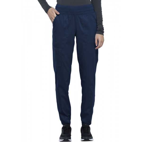 Pantalon médical Femme slim, Cherokee, Collection "Revolution" (WWE011) bleu marine face