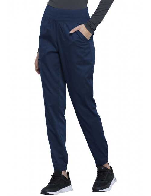 Pantalon médical Femme slim, Cherokee, Collection "Revolution" (WWE011) bleu marine face