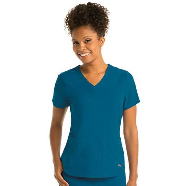 Blouse médicale femme, Grey's Anatomy "Stretch" 2 poches (GRST011)