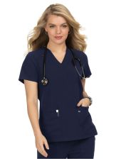 Blouse médicale Femme Koi "Hustle and Heart", collection Koi Next Gen (1019)