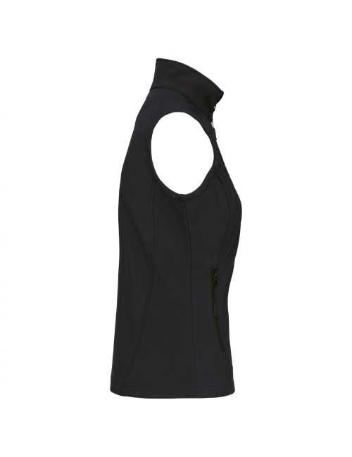 Women's Softshell Sleeveless Softshell Jacket (K404)