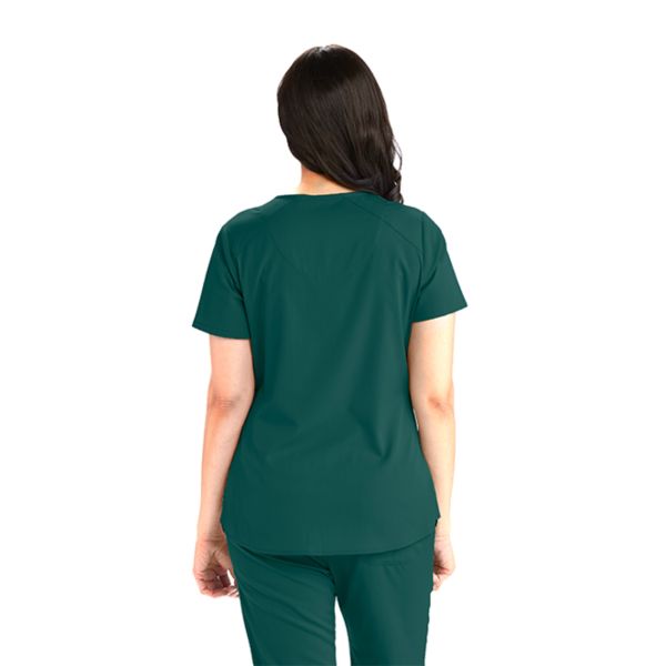 Women's medical blouse, "Grey's Anatomy Stretch" 2 pockets (GRST011)