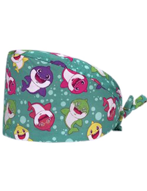 Medical cap "colour sharks" (209-22177)