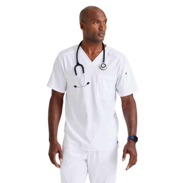 Bata médica para hombre, colección "Grey's Anatomy Stretch" (GRST079-)