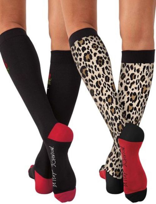 Koi Pattern Compression Socks (BA178-FCBT)