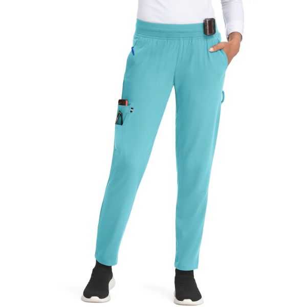 Women's Koi Medical Pants "Positive Waves", collection Koi Next Gen (740)