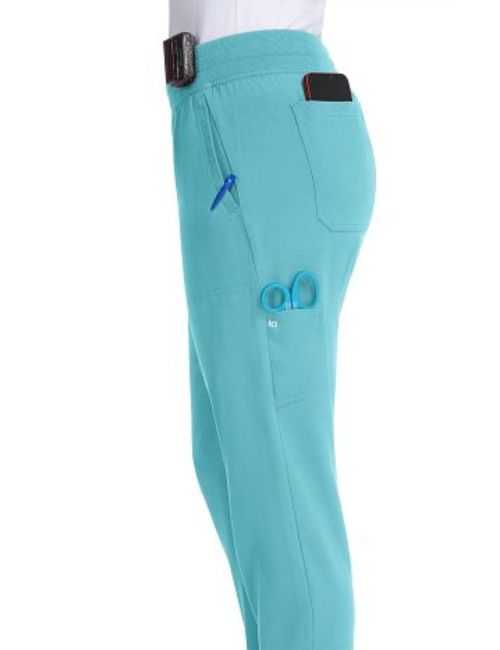 Women's Koi Medical Pants "Positive Waves", collection Koi Next Gen (740)