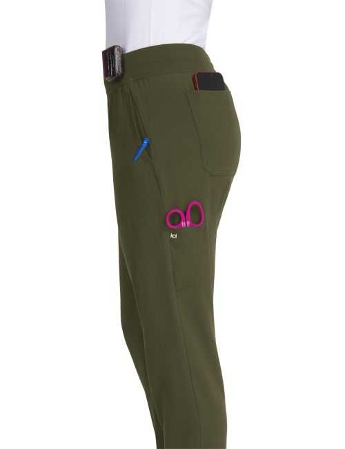 Women's Koi Medical Pants "Positive Waves", collection Koi Next Gen (740)