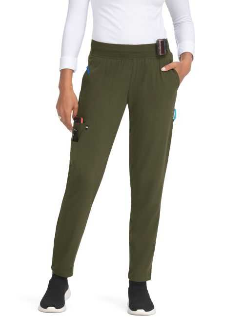 Women's Koi Medical Pants "Positive Waves", collection Koi Next Gen (740)