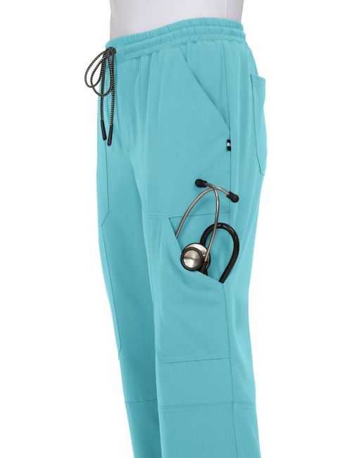 Women's Koi Medical Pants "Positive Waves", collection Koi Next Gen (740)