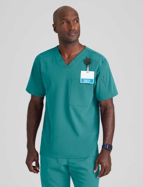 Blouse médicale homme, Grey's Anatomy "Stretch" 1 poche (GRST079)