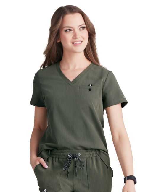 Koi Medical Blouse Woman "Ready to work", collection Koi Next Gen (1010)