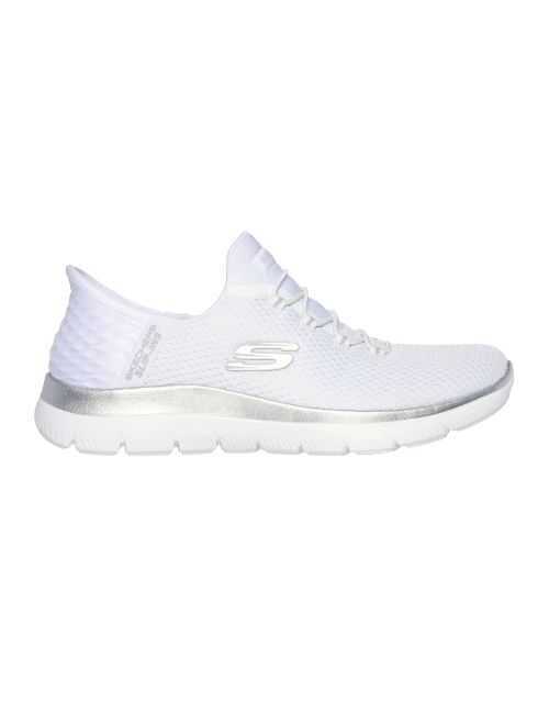 Baskets médicales Femme Skechers Slip-Ins Blanche(150123-WsL)