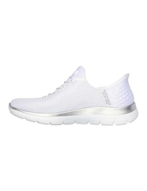 Baskets médicales Femme Skechers Slip-Ins Blanche(150123-WsL)