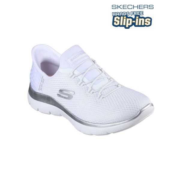 Baskets médicales Femme Skechers Slip-Ins Blanche (150123-WSL)