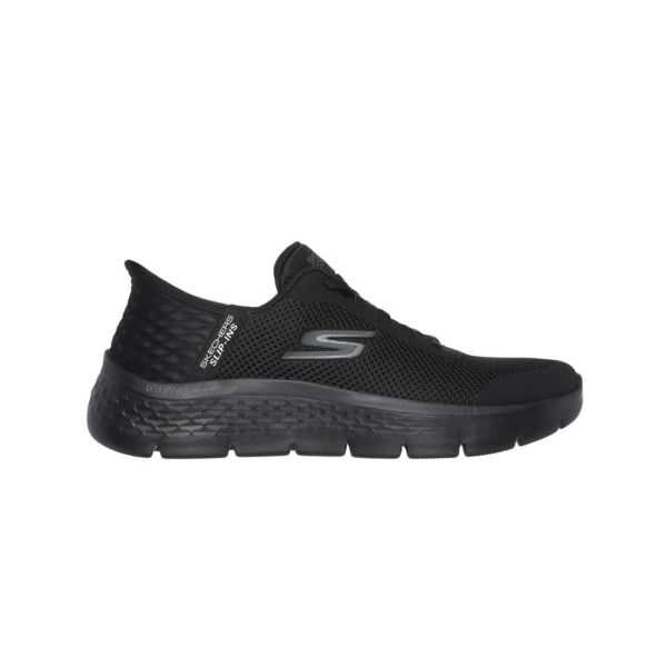 Women's Skechers Slip-Ins Ultra flex medical sneakers black (124836BBK)