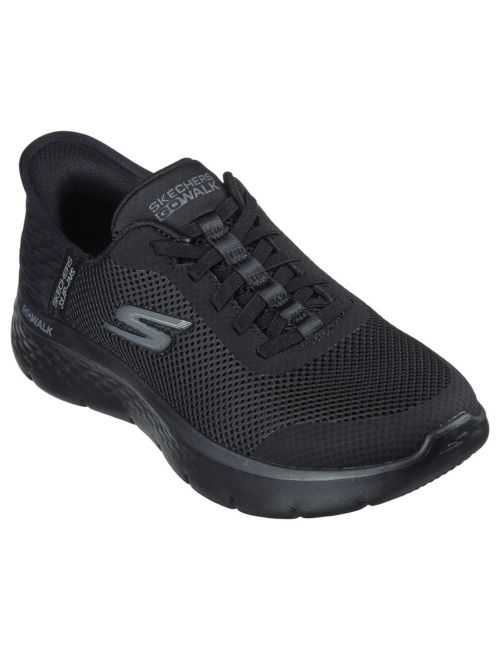 Women's Skechers Slip-Ins Ultra flex medical sneakers black (124836BBK)