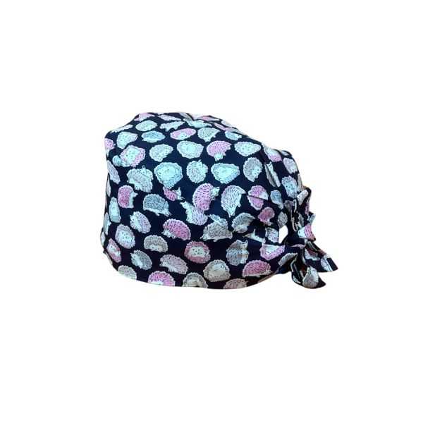 Gorro médico "Estrellas multicolores sobre fondo negro" (209-22251)