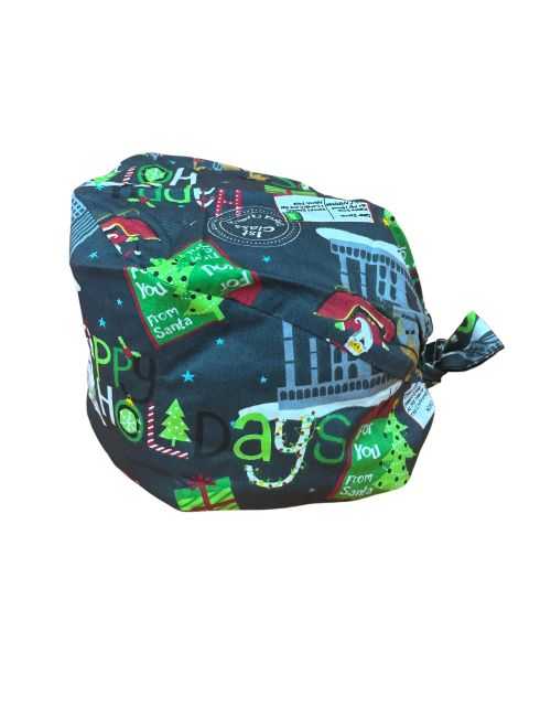 Gorro médico “Navidad Gris” (209-SD012)