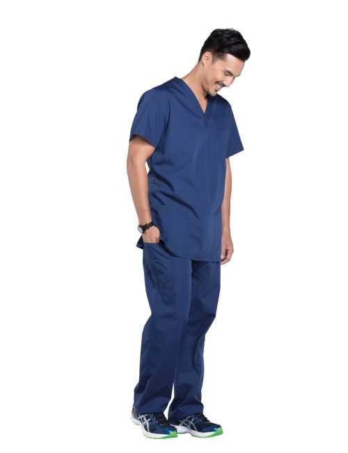 Men's Medical Gown, 3 pockets, Cherokee Workwear Originals (4876)