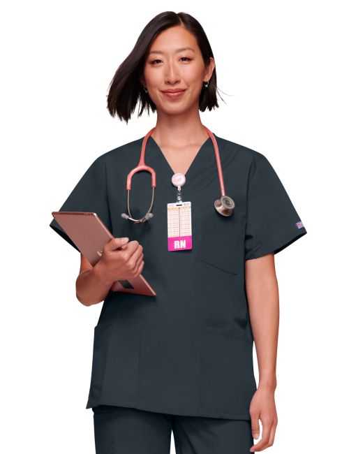 Blouse médicale unisexe, Cherokee Workwear Originals, 3 poches (WWE4876)