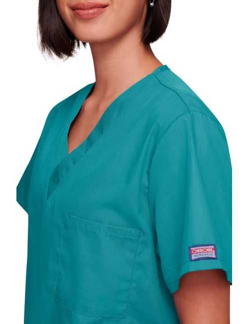 Blouse médicale unisexe, Cherokee Workwear Originals, 3 poches (WWE4876)