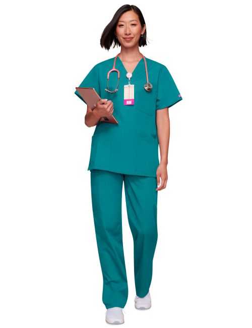 Blouse médicale unisexe, Cherokee Workwear Originals, 3 poches (WWE4876)