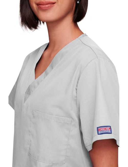 Blouse médicale unisexe, Cherokee Workwear Originals, 3 poches (WWE4876)