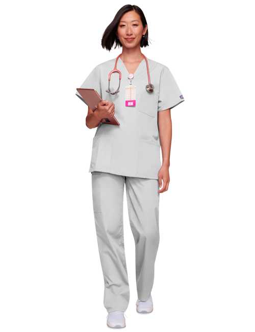 Blouse médicale unisexe, Cherokee Workwear Originals, 3 poches (WWE4876)