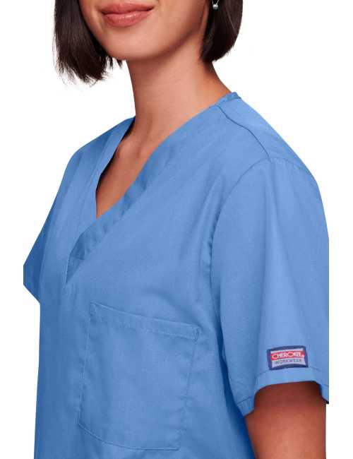 Blouse médicale unisexe, Cherokee Workwear Originals, 3 poches (WWE4876)