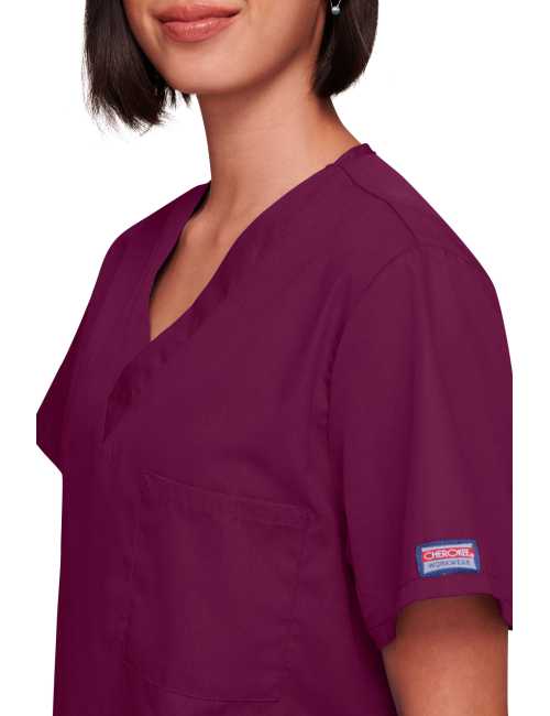 Blouse médicale unisexe, Cherokee Workwear Originals, 3 poches (WWE4876)