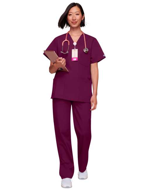 Blouse médicale unisexe, Cherokee Workwear Originals, 3 poches (WWE4876)