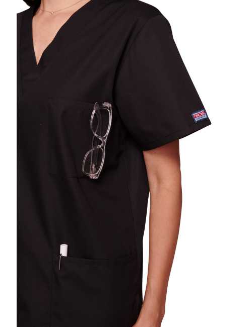 Blouse médicale unisexe, Cherokee Workwear Originals, 3 poches (WWE4876)