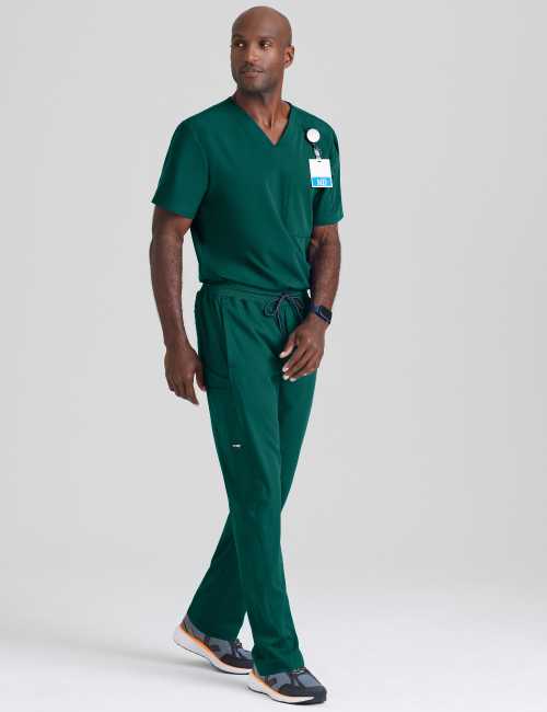 Bata médica para hombre, colección "Grey's Anatomy Stretch" (GRST079-)